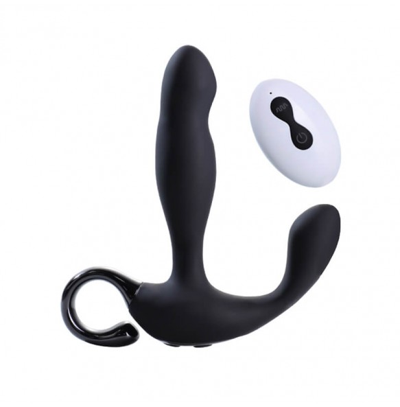 MizzZee - Aladdin Finger Pull Prostate Massager (Chargeable - Black)